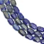 Facettierter abgerundeter Rechteckiger Lapislazuli 9x13mm x 39cm