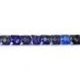 Faceted Square Lapis Lazuli 8mm x 38cm