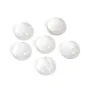 Cabochão de cristal de rocha, de forma redonda, 14mm x 2pcs