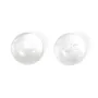 Cabujón de cristal de roca, de forma redonda, 14mm x 2pcs