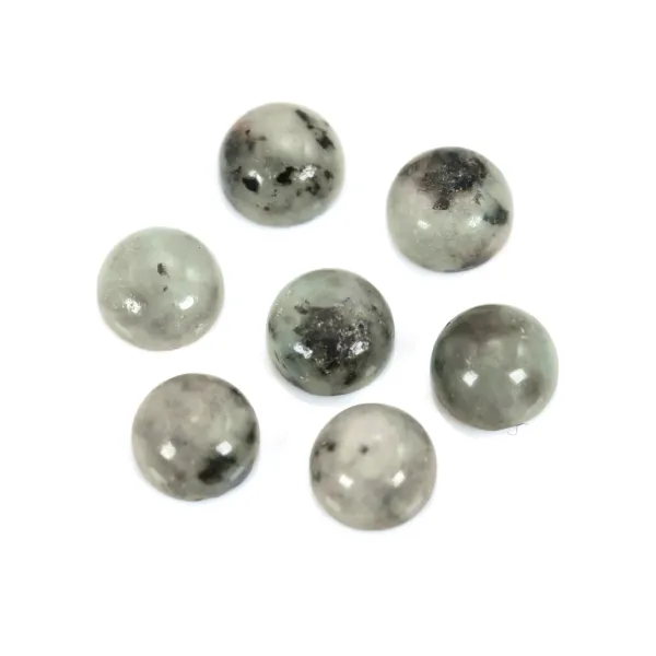 Cabochon Turquoise Africaine rond 6mm x 1pc
