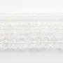Cristal de roche Rondelle Facette