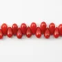 Bamboo de mer teinte rouge goutte 4x8mm 