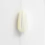 Nacre Blanche en Forme de  Goutte 5x8mm x 40 cm 
