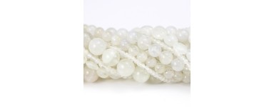 Pierre de lune - Perle pierre naturelle - Création de bijoux