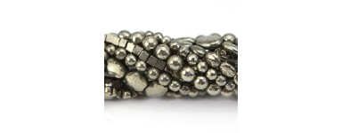 Pyrite - Perle pierre naturelle - Fabrication de bijoux