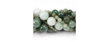 Jade - Perle pierre naturelle - Fabrication de bijoux