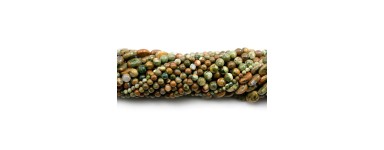 Rhyolite - Perle pierre naturelle - Fabrication de bijoux