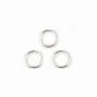 Offene Ringe aus 925er Silber 5x0.8mm x 10St