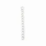 Silver 925 extension chain 4cm x 2pcs