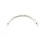 Halber Armreif aus 925er Silber 3x55mm x 1St