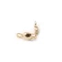 Cubierta de nudo de oro 3.5mm x 2pcs