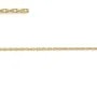 Catena Maglia Ovale Intrecciata in Gold Filled 1.0x1.75mm x 50cm