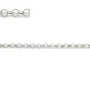 Cadena de plata 925 jaseron 3.5mm x 50cm