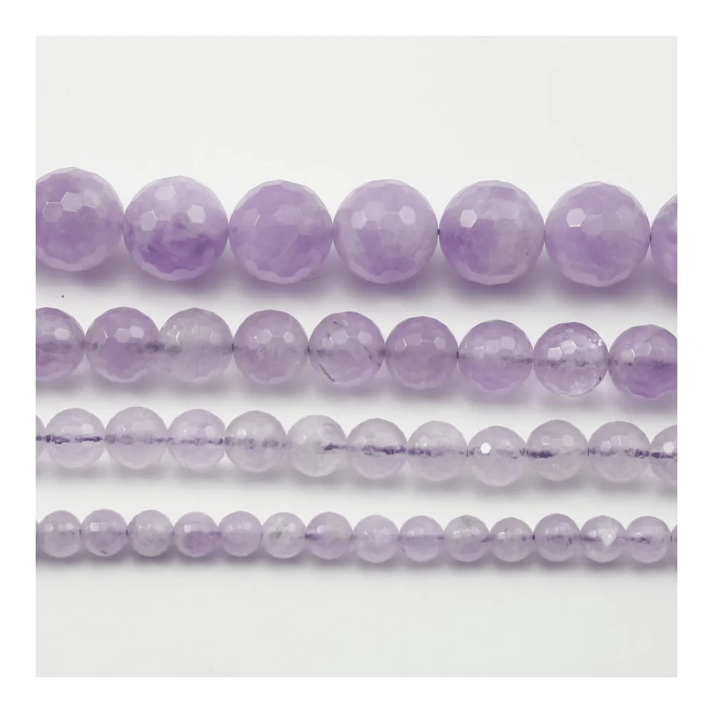 Jade violet Rond facette