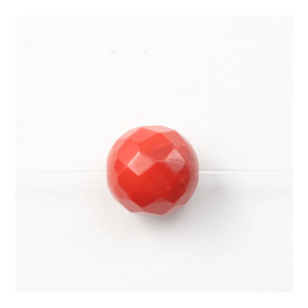 Bambou mer teinte rouge Rond Facette