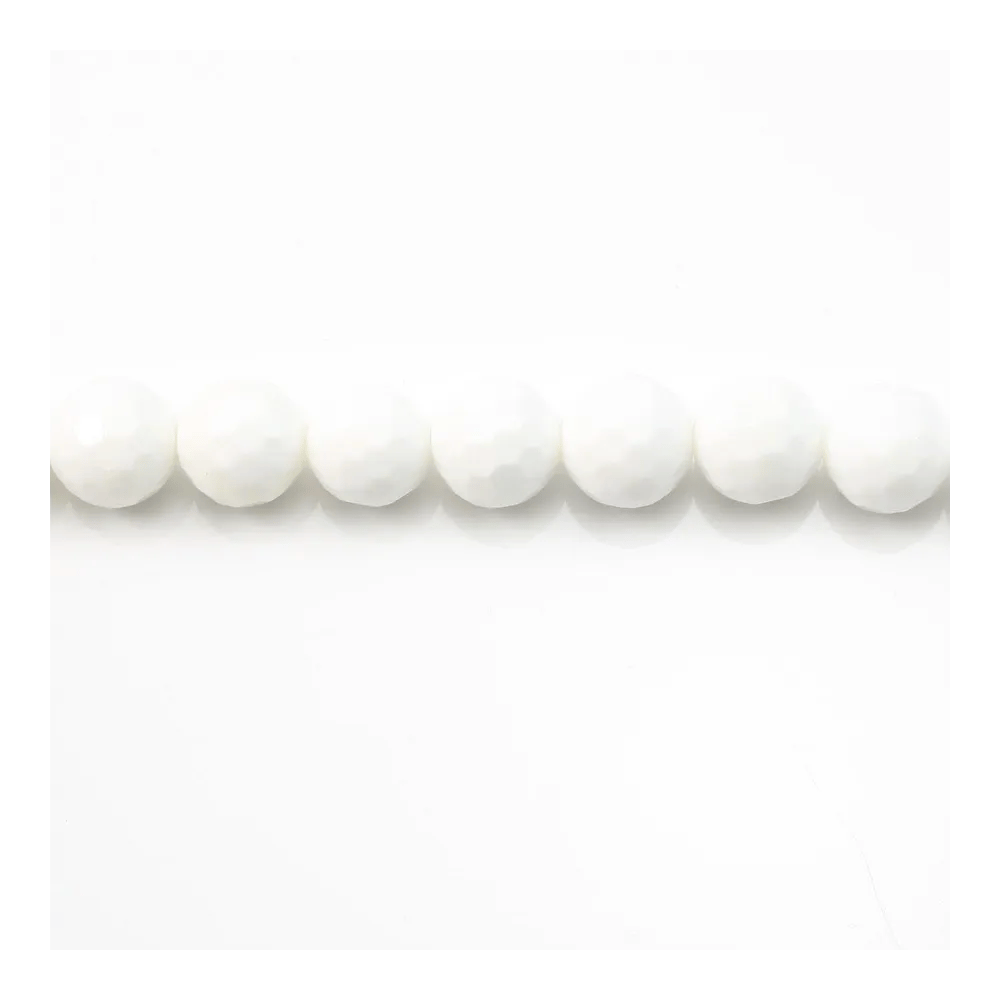 Bénitier Rond Facette 8mm x 5 st