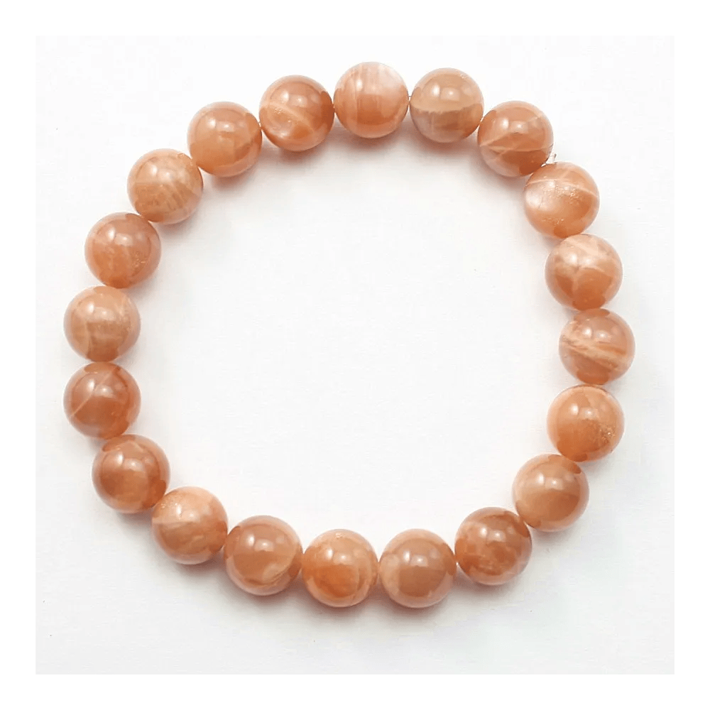 Bracelet Samara Pierre Soleil Boule Ronde 10 MM