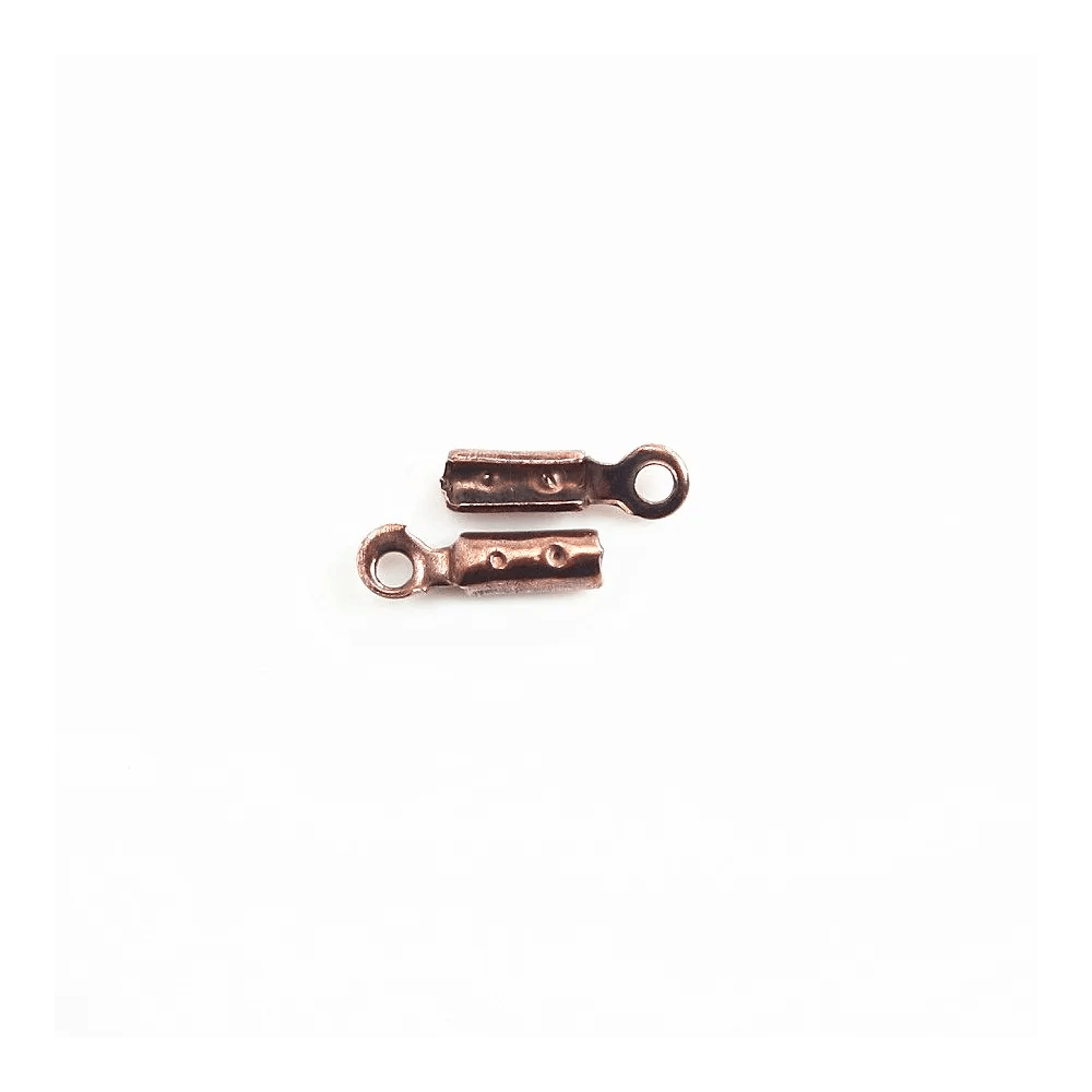 Embout pour cordon cuivre 2-3mm  x 4pcs