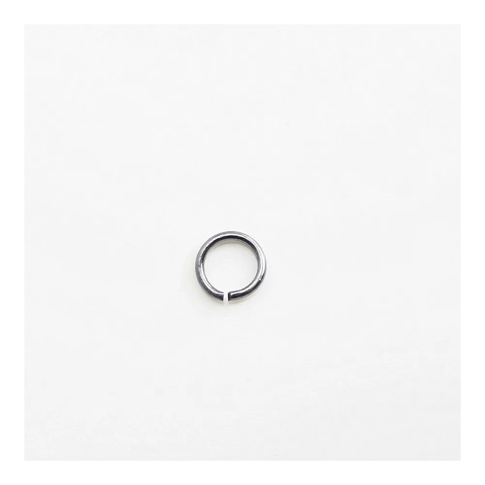 Anneaux ouvert noir 5mm x 20pcs