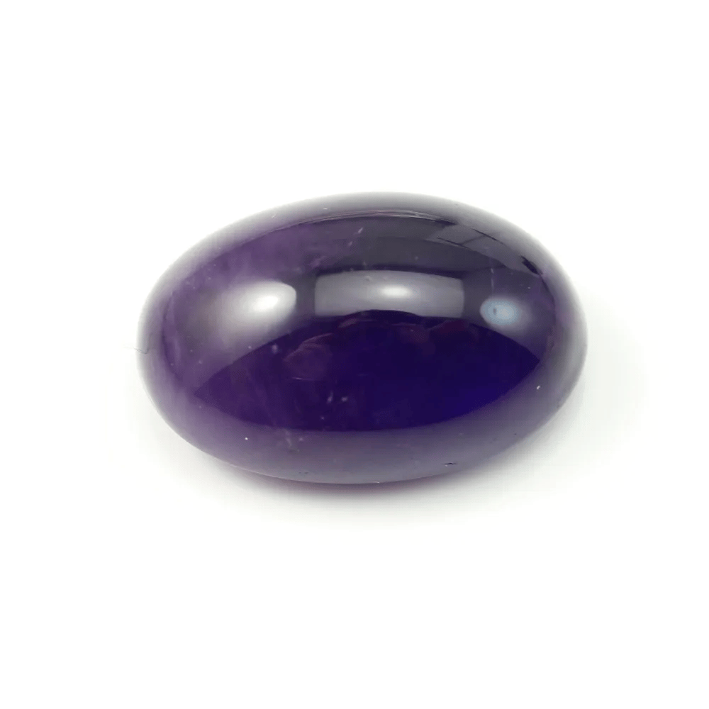 Cabochon amethyste ovale 18x28mm x 1pc