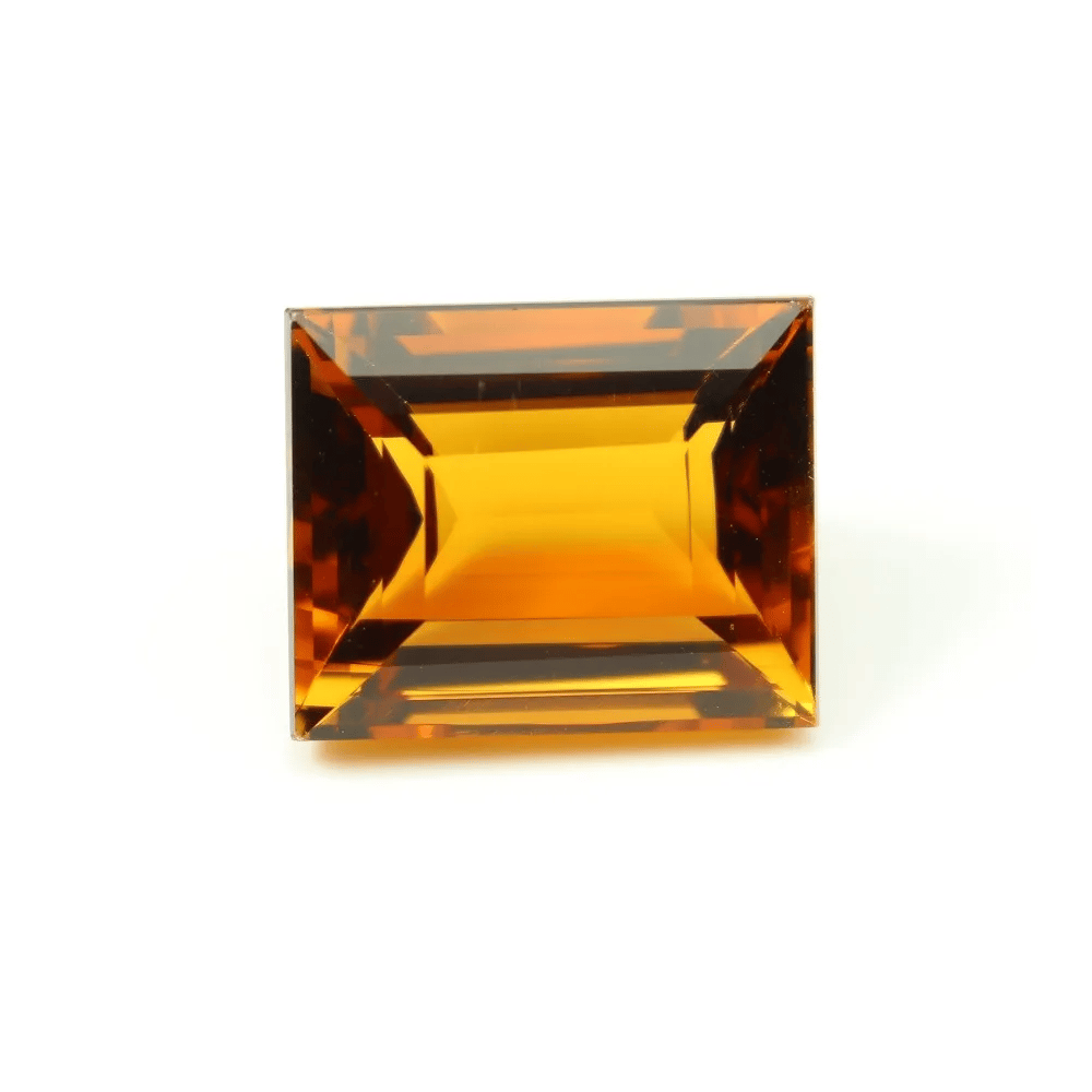 Citrine taillé Emeraude