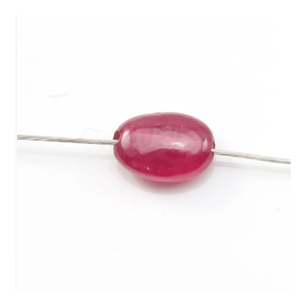 Ruby Rouge Ovale 5x7mm x 1pc