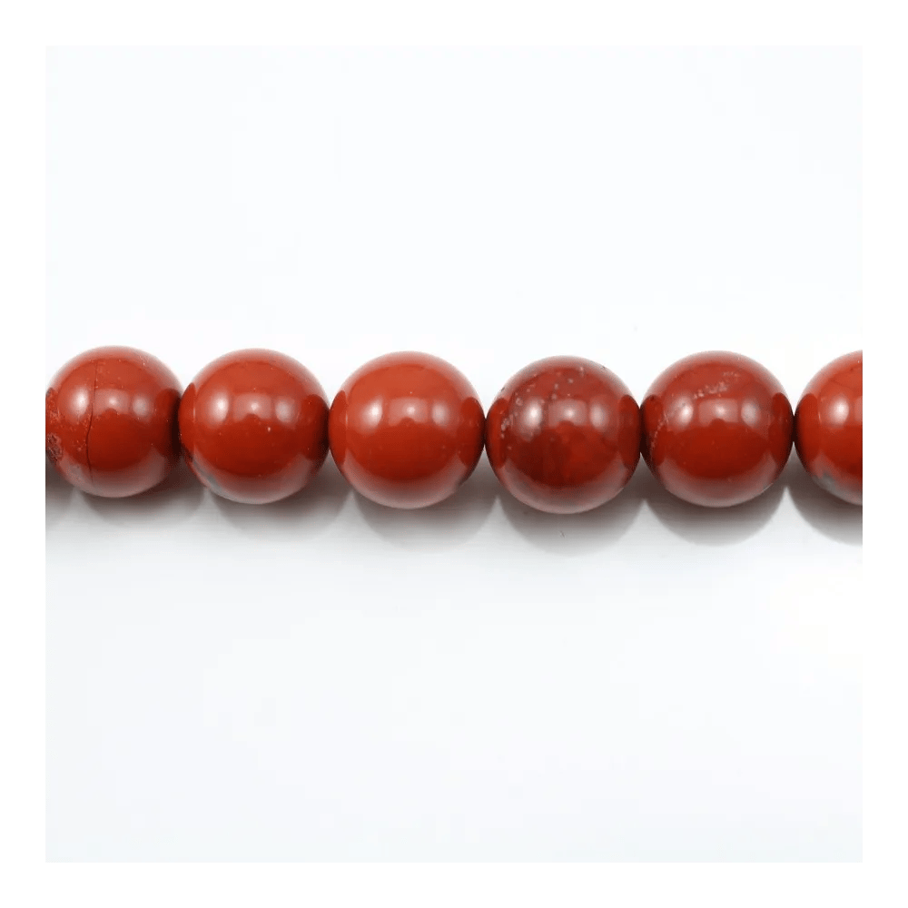 Jaspe Rouge Ronde 10mm x 40cm 