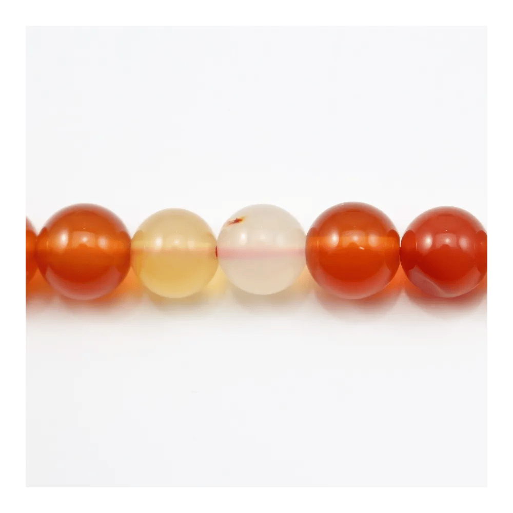 Cornaline Ronde 14mm x 40cm