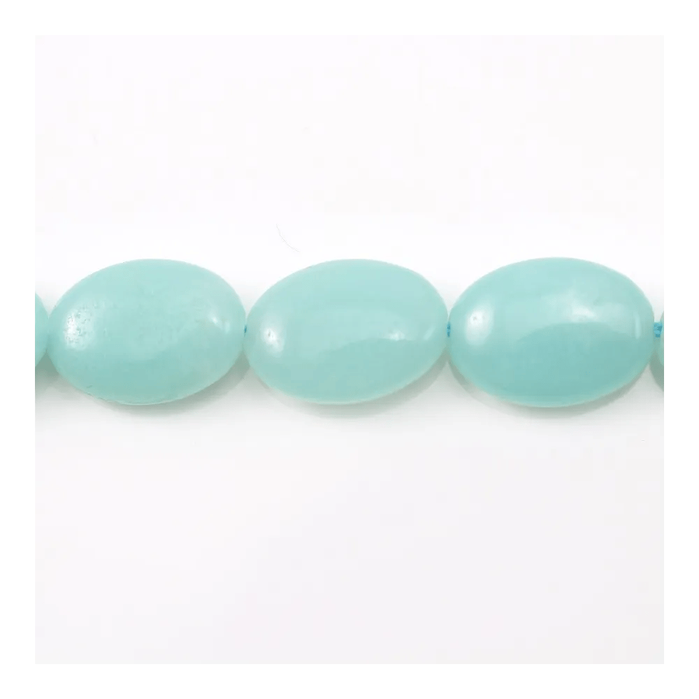 Amazonite Ovale 13x18mm x 40cm