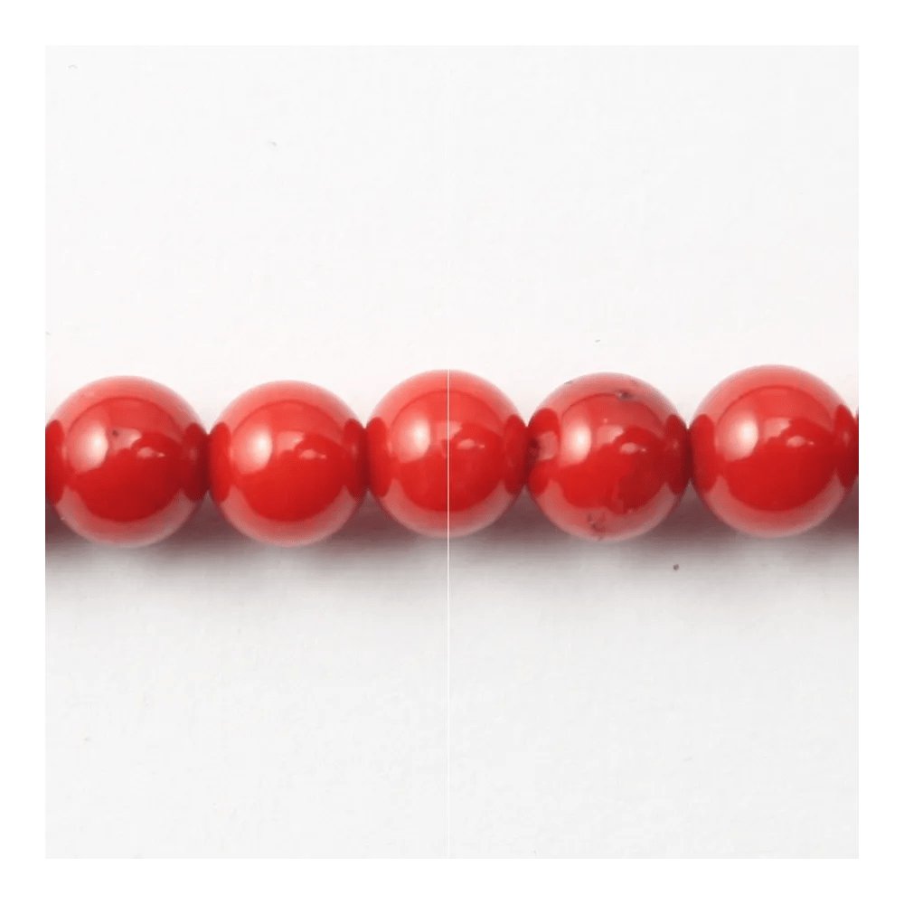 Red colored round sea bamboo