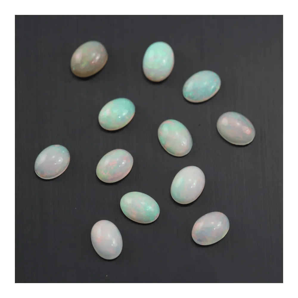 Cabochon opale ethiopian ovale 5x7mm x 1pc