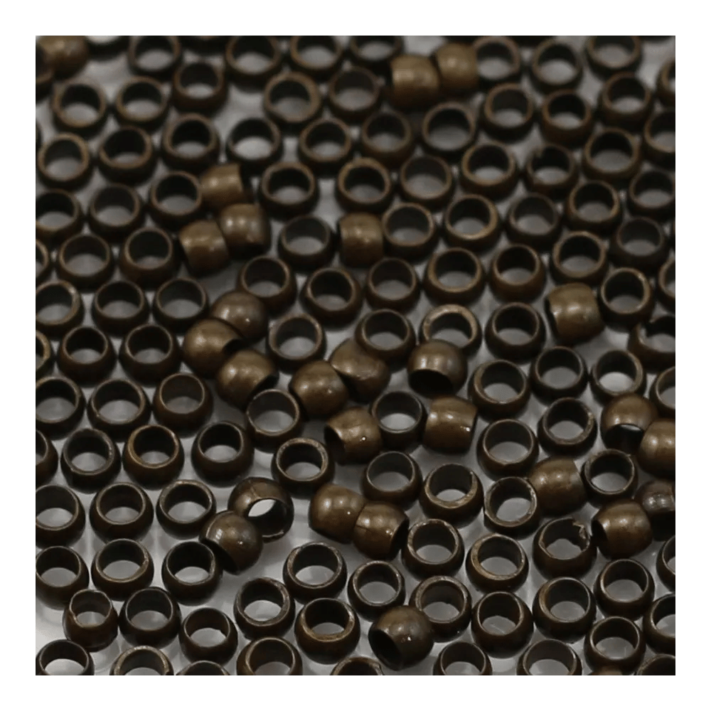 Crimp beads bronze tone 2mm x 5gr