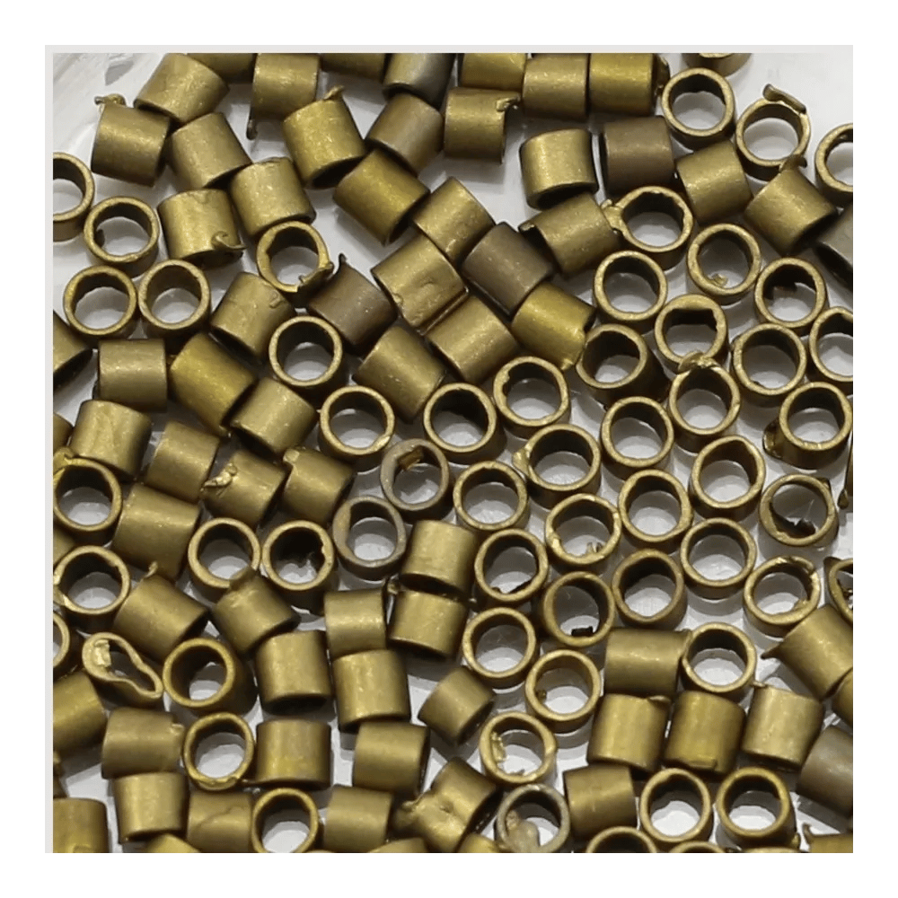 Tube à écraser bronze 2mm x 200pcs