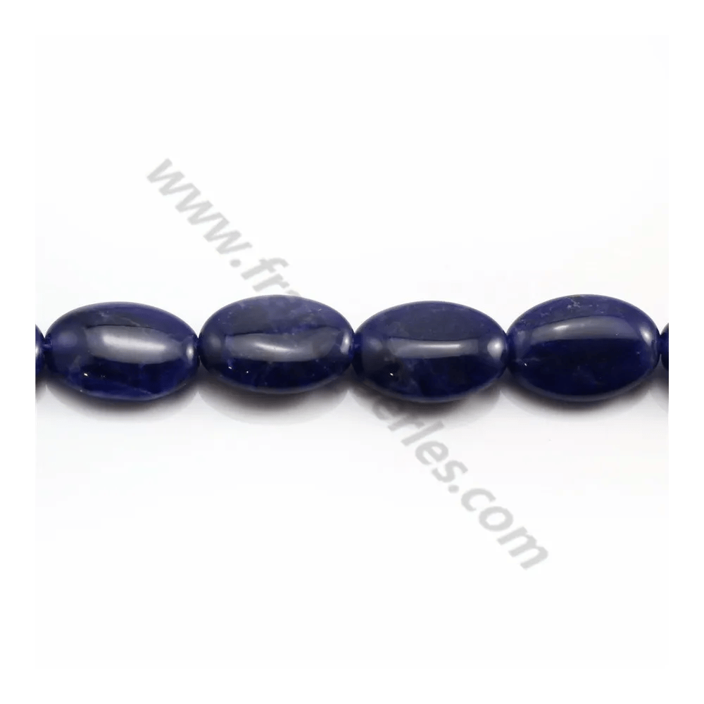 Sodalite goutte plate 20x15mm x 40cm (20pcs)