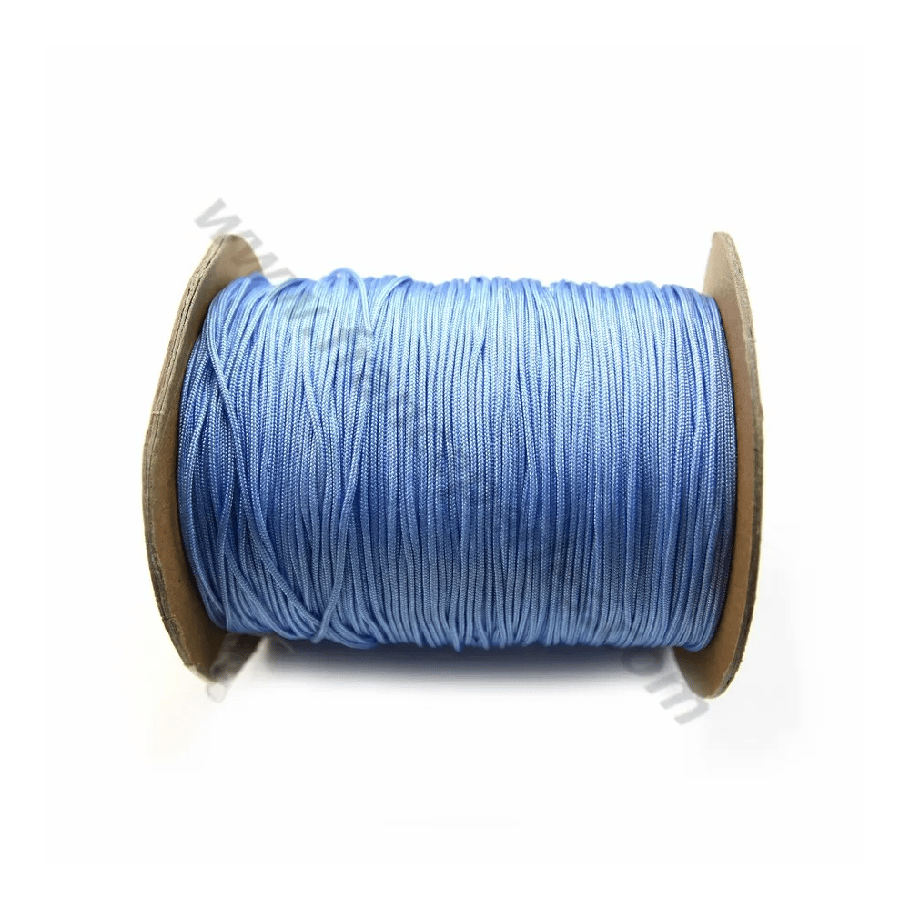 Fil polyester bleu clair 1mm x 2m