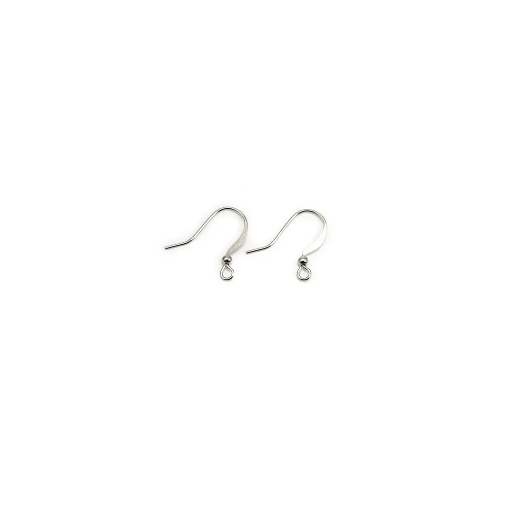 Crochets d'oreilles en métal x 20pcs