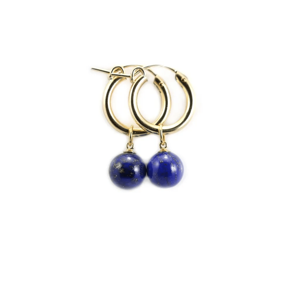 Boucle d'oreille multi pierre