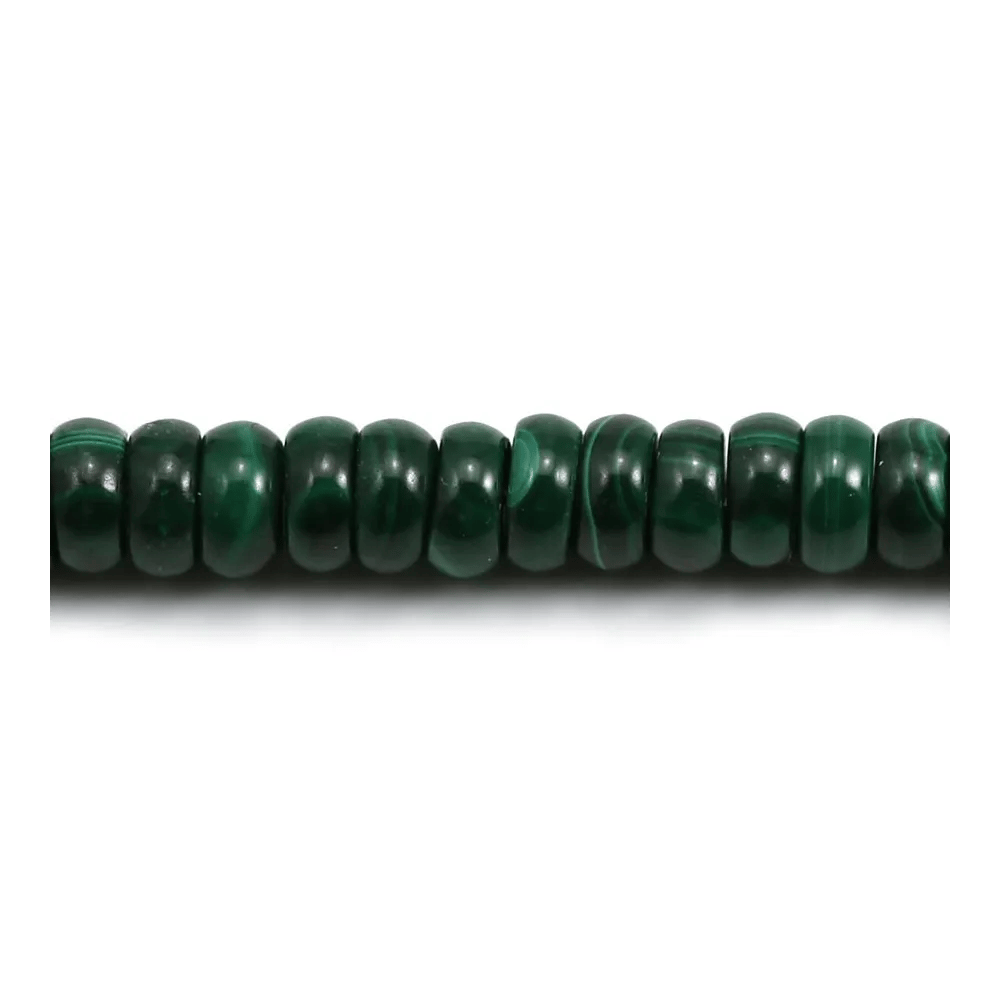 Malachite Rondelle 6mm x 40cm