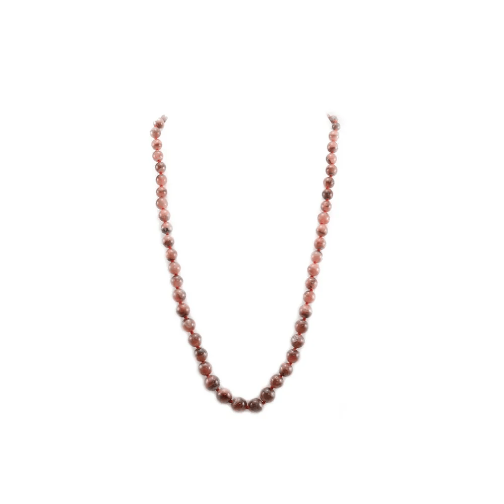 Collier rhodochrosite