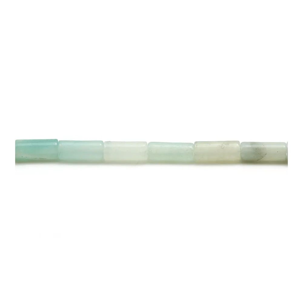 Amazonite tube 3.5x8mm x 40cm