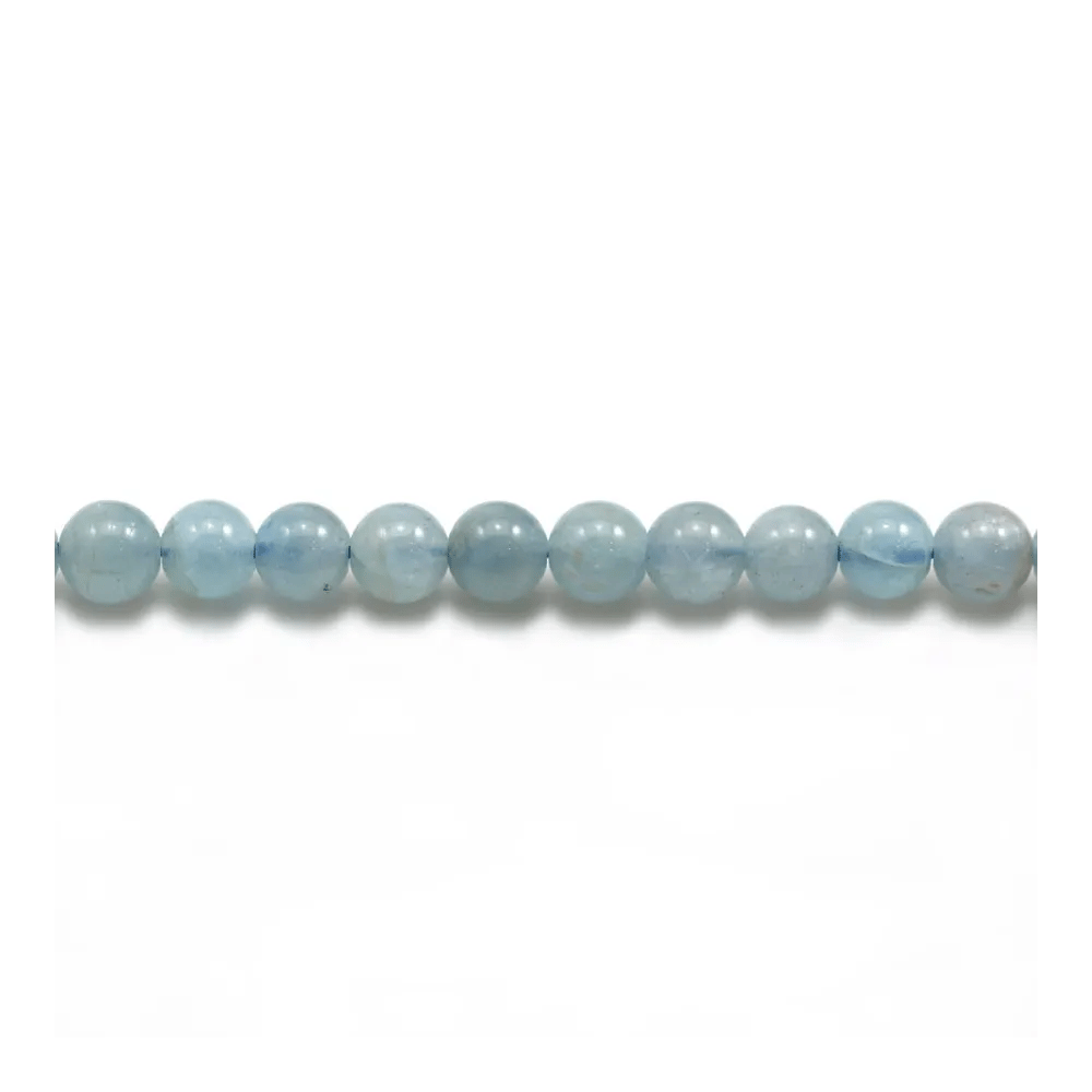 Aigue-Marine Rond 5mm x 40cm