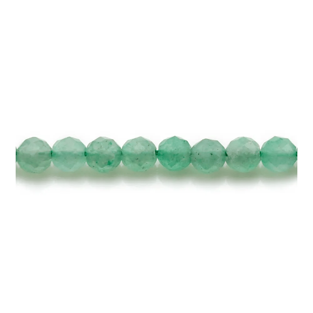 Aventurine Ronde Facette 4mm x 20 pcs