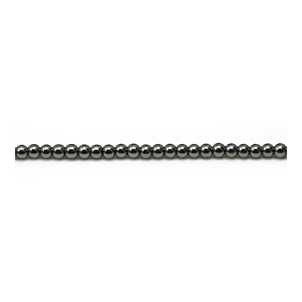 Hematite ronde sur fil 2mm x 40cm