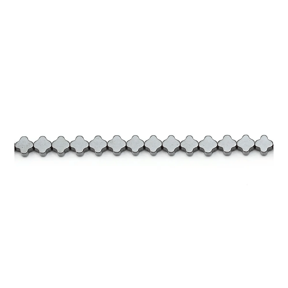 Hematite heart 4mm x 40cm 