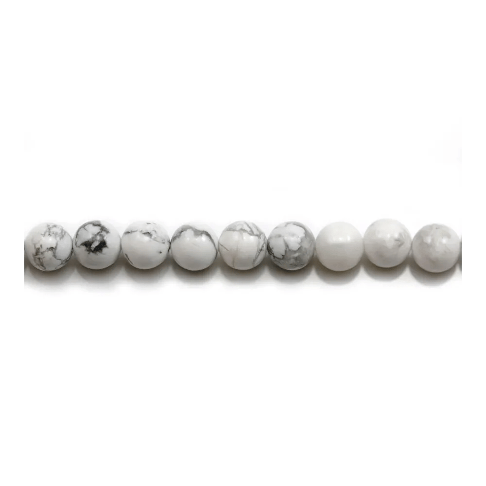 Holite Blanche 4mm x  20 pcs