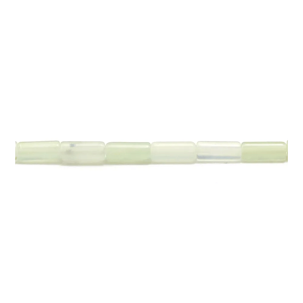 Jade nephrite tube 3.6x8mm x 40cm