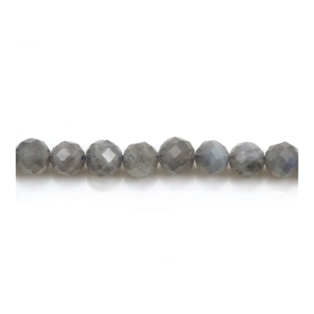 Labradorite Ronde Facette 6mm x 40cm