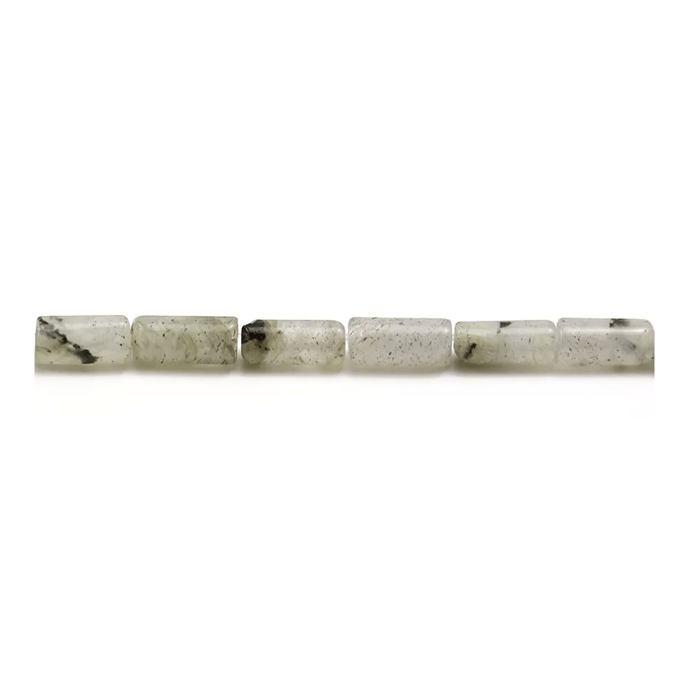 Labradorite tube 3.5x8mm x 40cm