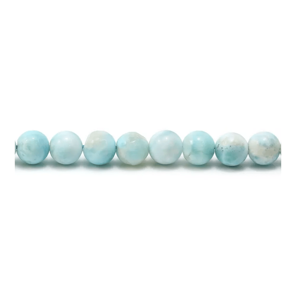 Larimar rond 7.5mm x 40cm